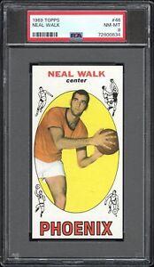 New Listing1969 Topps Basketball Neal Walk #46 PSA 8
