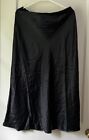 Quince Black  Silk Skirt-Size XL