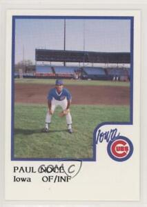 1986 ProCards Iowa Cubs Paul Noce