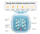 Foldable Foot Spa Bath Motorized Massager w/ Bubble Red Light Timer Heat Blue
