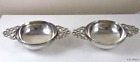 Pair of Antique Solid Sterling Silver Quaichs / Whisky Cups - Hallmarked 1920