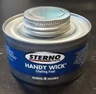 Sterno Handy Wick Chafing Fuel Can Methanol Four-Hour Burn 12/Carton 10364