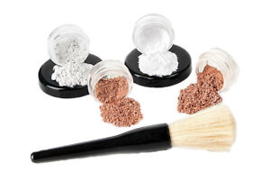 QUICK FIX KIT Mineral Makeup Starter Set Sample Size Foundation Bare Skin Powder