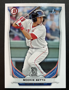 2014 Bowman Prospects #BP109 Mookie Betts Rookie RC - Red Sox Dodgers NM