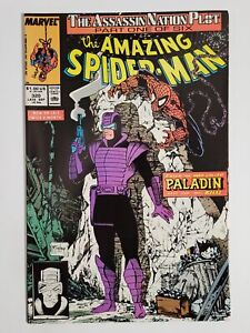 AMAZING SPIDER-MAN #320 (NM-) 1989 PALADIN COVER & APPEARANCE! McFARLANE ART