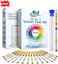 16 In 1 Drinking Water Test Kit High Sensitivity Test Strips Detect PH Hardness