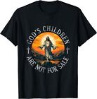 God's Children Are Not For Sale Jesus Cross Christian T-Shirt