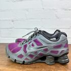 Nike Womens Shox Turbo Plus Purple & Gray running Shoes  Us Size 8 454165-501