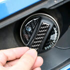 Car Carbon Fiber Interior Fuel Tank Cap Cover Decoration Sticker Car Accessories