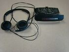 VINTAGE SENNHEISER PX200 WIRED STEREO HEADPHONES WITH CASE - WORK