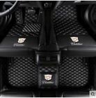 For Cadillac Models Car Floor Mats Waterproof Front Rear Carpets Rugs Auto Mats (For: 2018 Cadillac Escalade)