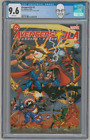 George Perez Collection Copy CGC 9.6 Avengers v JLA #2 Wonder Woman Iron Man Cap