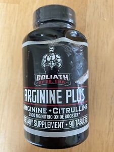 Goliath Dr Emil Arginine PLUS Citrulline 2500 MG Nitric Oxide Booster 90 Tablets