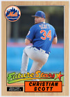 2024 Christian Scott Future Stars MLB Rookie Card New York Mets Top Prosect