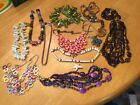 Lot Vintage Costume Jewelry Mostly Glass Beads Necklaces…Bracelet