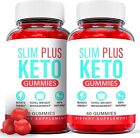 Slim Plus Keto Gummies - Slim Plus Keto ACV Gummys Weight Loss OFFICIAL - 2 Pack
