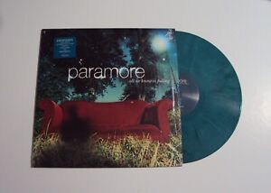 Paramore ALL WE KNOW IS FALLING Vinyl - TEAL Marble - Brand New!