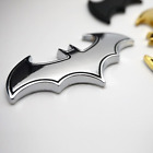 3D Chrome Badge Emblem Batman Logo Decal Car Decor Sticker Car Accessories
