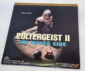 POLTERGEIST II: THE OTHER SIDE Deluxe Edition Laserdisc LD - Horror MINT CONDITI