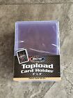 25 BCW 59pt Thick Card Top Loaders / 1- 25ct 59 point Sealed Pack / Fits 55pt