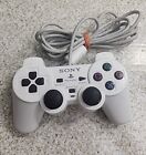 Sony PlayStation 2 PS2 Ceramic White Controller DualShock OEM SCPH-10010 Genuine