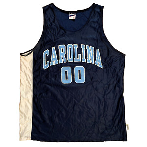 Vtg North Carolina Mens Basketball Jersey Eric Montross #00 UNC Tarheels Size XL