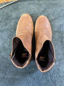 Sorel Brown Harlow  Boots Women’s Size 8.5