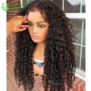 HD Full Lace Wigs Jerry Curly 13x6 HD Lace Front Human Hair Wigs for Black Women
