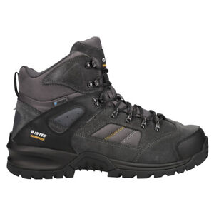 Hi-Tec Rock Mid Wp Lace Up Hiking  Mens Black Casual Boots CH80050M-VN