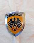 DEUTSCHLAND Shield Eagle Car Grille BADGE Emblem, Cloisonne Enamel