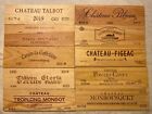 10 SMALL BRANDED VINTAGE FRANCE FRENCH WOOD WINE PANELS 4/24 🍇🍷