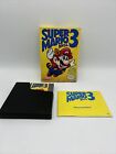 Super Mario Bros. 3 (Nintendo NES, 1990) CIB Box Game & Manual See Box Wear