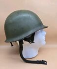 Us Army Paratrooper M1 Steel Pot Ground Troop Helmet Liner Od Green Original