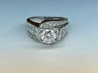 2.78 Carat Total Weight GIA Certified VS2 Natural Round Diamond Engagement Ring