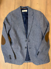 H&M boys blue dress jacket size 9-10 GUC