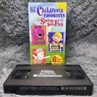 HIT Entertainment Chidrens Favorites Spring Into Fun VHS 2004 Barney/Bob Builder