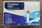 100 Contour Next Glucose Test Strips 7312 8/24+ Exp 08/2024 or later