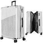 Upgraded Zippered Clear PVC Suitcase Cover, 28 Inch Luggage Covers for Suitca...