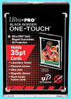 1 Ultra Pro ONE TOUCH MAGNETIC 35PT BLACK BORDER UV Safe Sports Card Holder Case