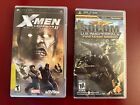 PSP Games Lot Bundle - X-Men Legends 2 and SOCOM US Navy Seals: Fireteam Bravo