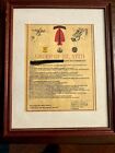ORDER OF ST VITH FRAMED US ARMY SPECIAL OPERATIONS COMMAND CERTIFICATE 12”X15”