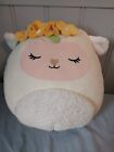 Squishmallows Sophie The Lamb with Flower Crown Easter Basket Plush 12