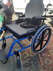 Quickie GPV Metallic Blue lightweight manual wheelchair 16x16 Seat