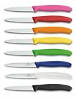 VICTORINOX Swiss Made 3-1/4 Inch Blade Kitchen Paring Knife- Serrated With Point
