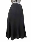 Exclusively Misook Skirt Size XL Black Pull On Elastic Waist 33X26 Flare
