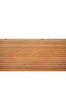 4 Foot x 8 Foot Horizontal Knotty Pine Slatwall Panel