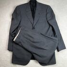 Brioni Suit Mens 42L 36x30 Gray Wool Super 150s 2 Piece 3 Button Blazer Pants