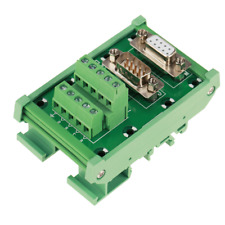 DB9-MG6 DIN Rail Mount Interface Module Connector Breakout Board Accessory