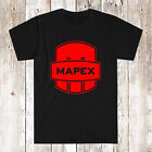 MAPEX Drums Drumheads Logo Men's Black T-Shirt Size S-5XL
