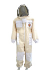Unisex 3 Layers Ventilated White Beekeeping Suit - EXTRA- EXTRA LARGE SIZE (XXL)